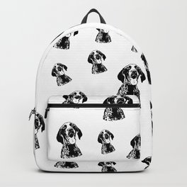 GIFTS FOR THE GERMAN POINTER SHORTHAIRED DOG LOVER  FROM MONOFACES Backpack