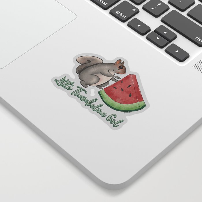 Watermelon Thumbelina Sticker