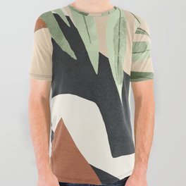 Branches and Leaves in an Abstraction 03 All Over Graphic Tee
