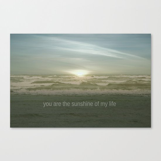 OCEAN Canvas Print