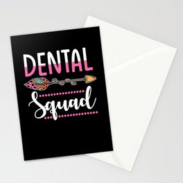 Dental Squad Team Stationery Card