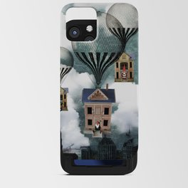 A floating colony of dwarves iPhone Card Case