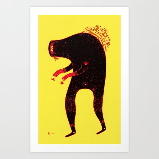 c r e e p i n Art Print