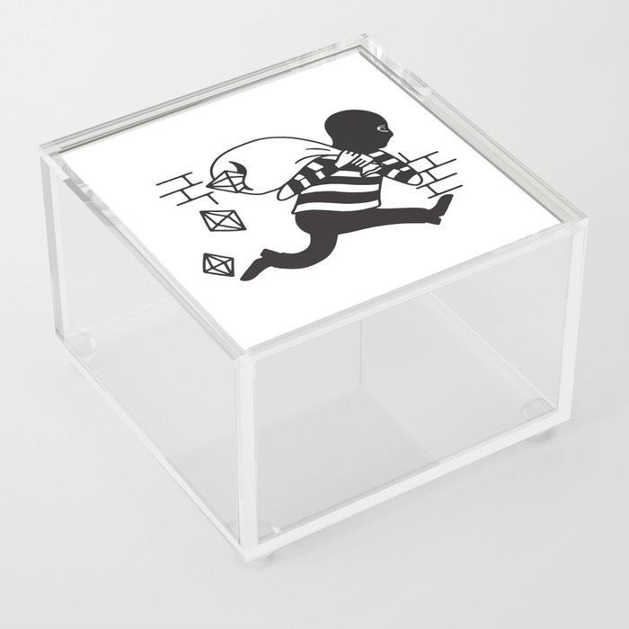 Dropping Gems Acrylic Box