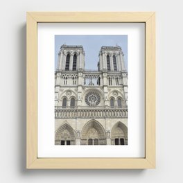 Notre Dame Recessed Framed Print