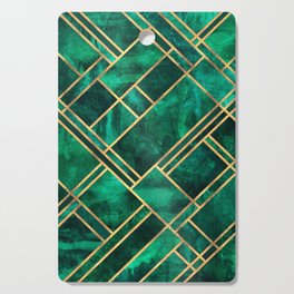 Emerald Blocks Cutting Board