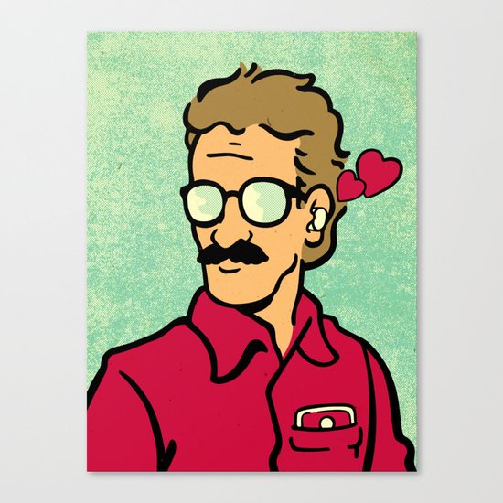 I Love My Operating System Canvas Print