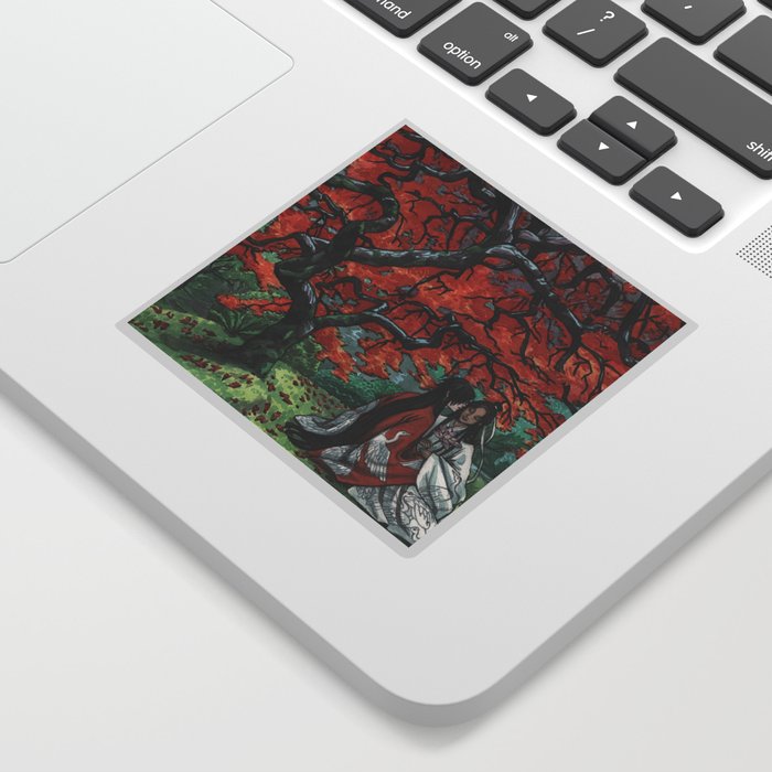 Red Maple Sticker