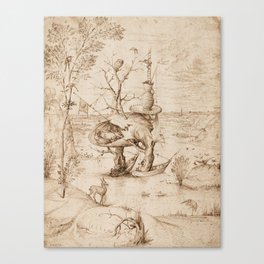 Hieronymus Bosch - The Tree-Man Canvas Print