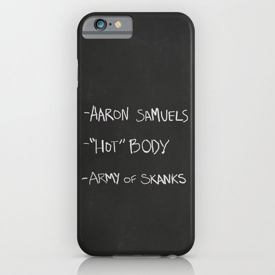 Regina George's Resources from the movie Mean Girls iPhone & iPod Case
