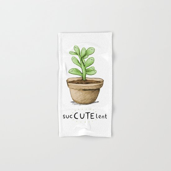 SucCUTElent Hand & Bath Towel