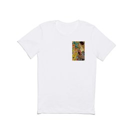 Gustav Klimt Lady With Fan T Shirt