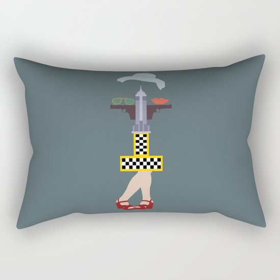 Taxi driver Rectangular Pillow