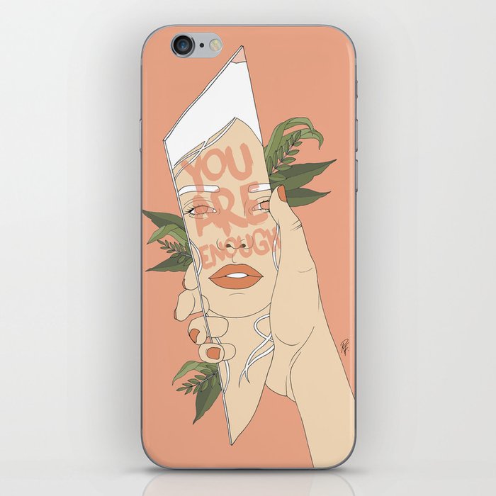 You Are Enough iPhone Skin