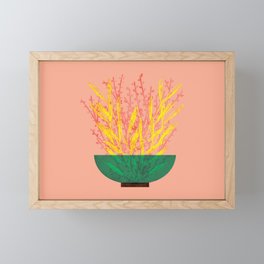 Flower Pot III Framed Mini Art Print