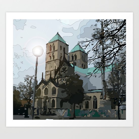 Old Church Art Print