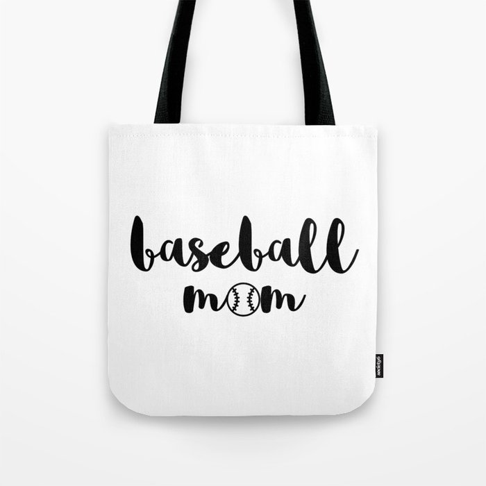 Personalized baseball tote bag clearance