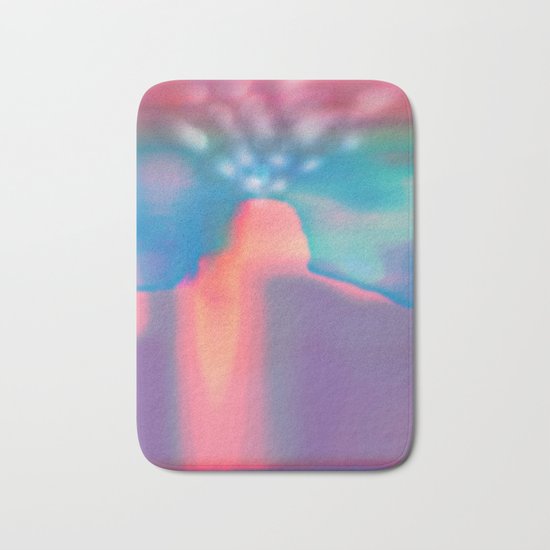 Volcanic Eruption Bath Mat