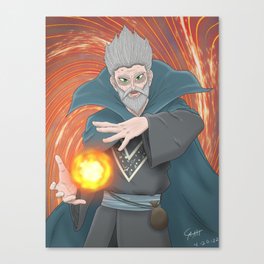 The Wizard Canvas Print