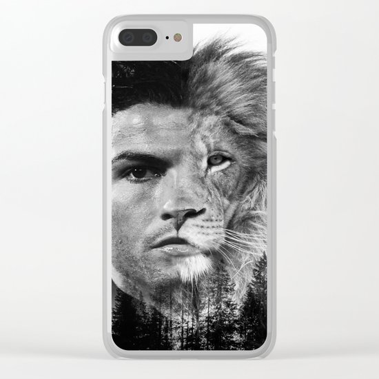 Cristiano Ronaldo Beast Mode Clear iPhone Case