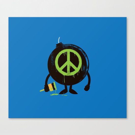 peace not war Canvas Print