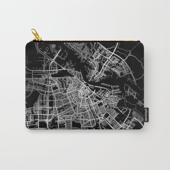Amsterdam map Carry-All Pouch