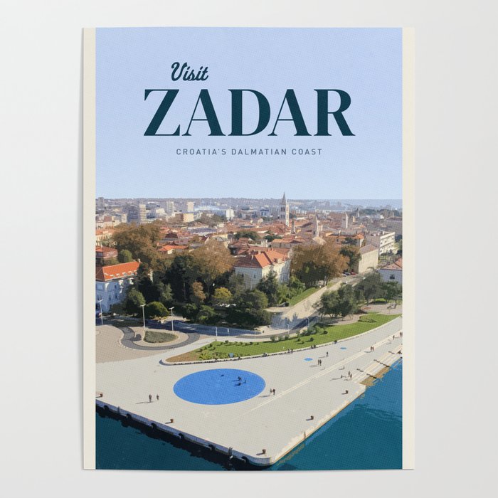 Visit Zadar Poster