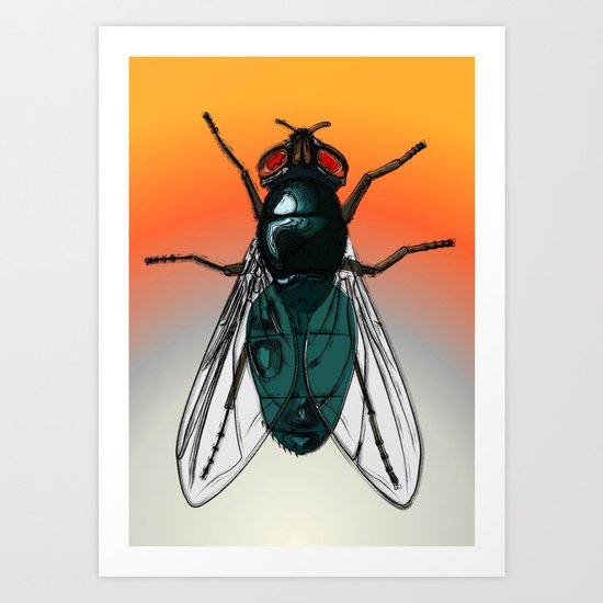 Fly Art Print