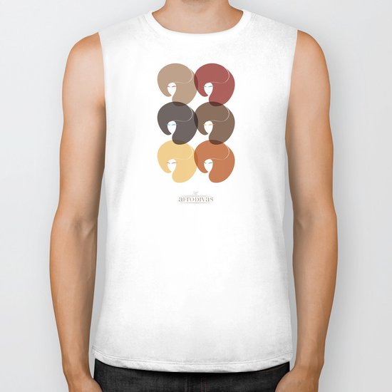 The Afro Divas Biker Tank