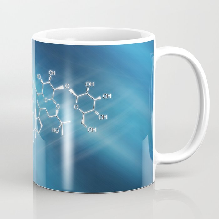 Mogroside Structural chemical formula (Monk Fruit Sweetener) Coffee Mug