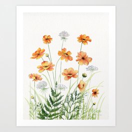 Wildflowers 5  Art Print