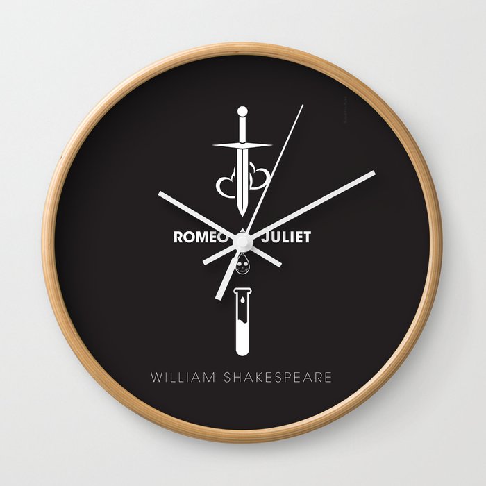 Romeo and Juliet Poster 01 Wall Clock