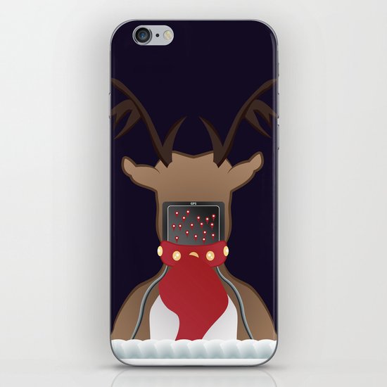 Christmas Card - I Can't Find Britain! iPhone & iPod Skin