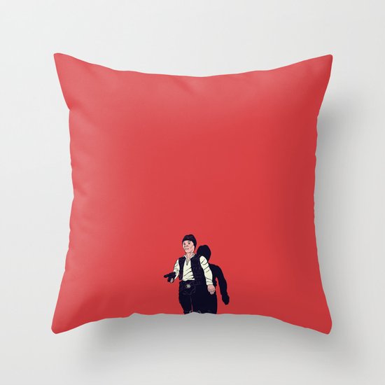 Over my dead body Throw Pillow