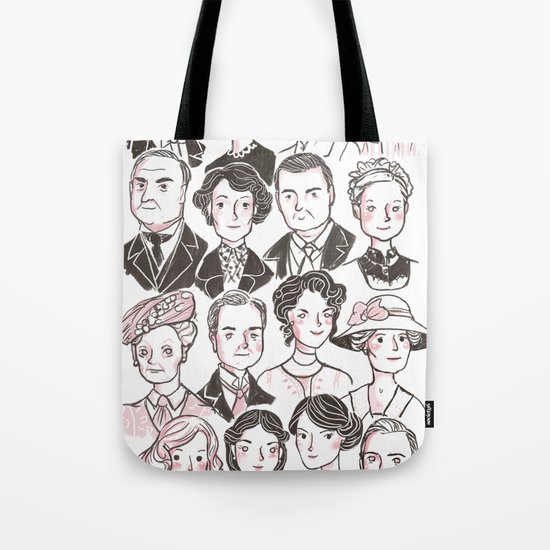 Downton Abbey Tote Bag