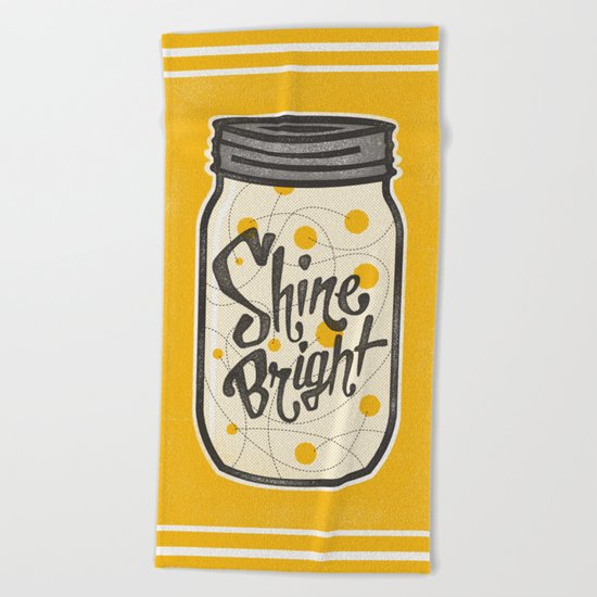 Fireflies Beach Towel
