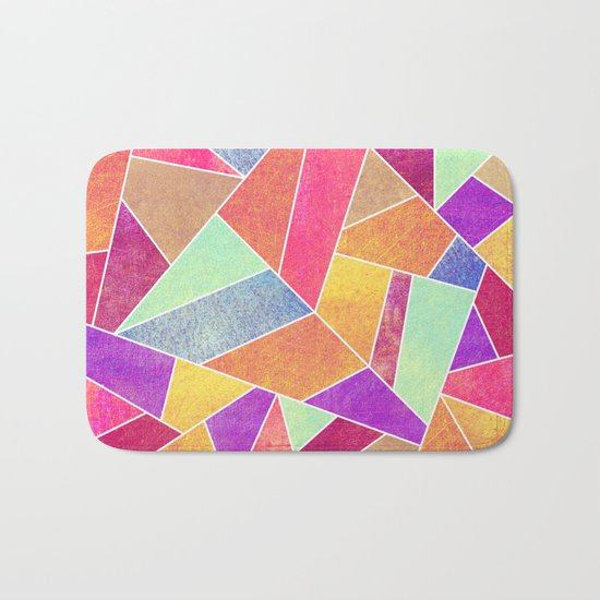 Colorful Stone Bath Mat