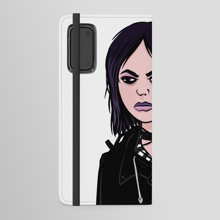 Rachel Roth AKA Raven of the Teen Titans Android Wallet Case