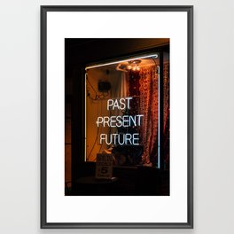 Time, West Village Framed Art Print
