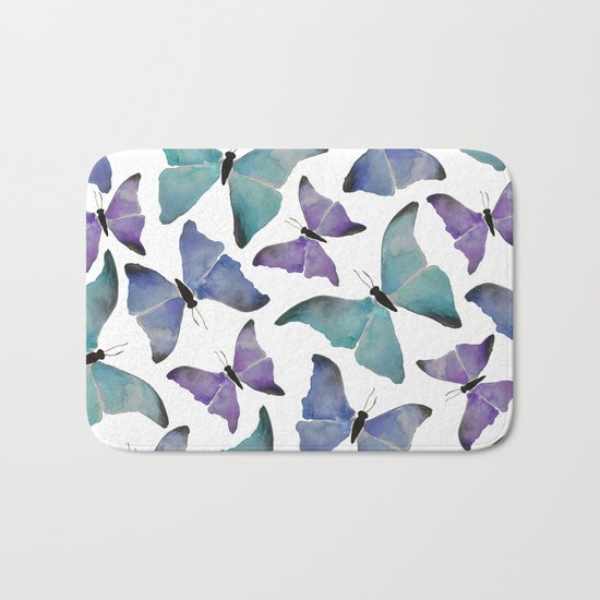 Butterflies Bath Mat