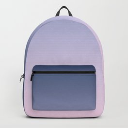 Blue Lilac Millennial Pink Ombre Gradient Pattern Backpack