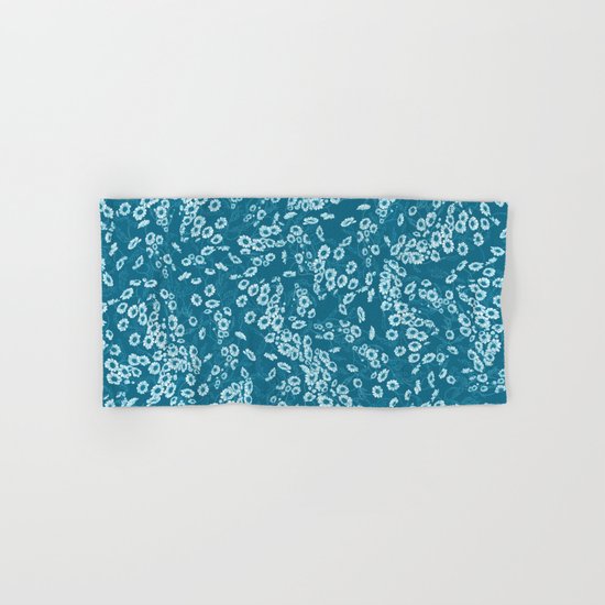 Daisy Dream Blue Hand & Bath Towel