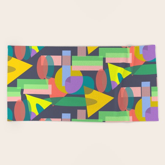 Playful I Beach Towel