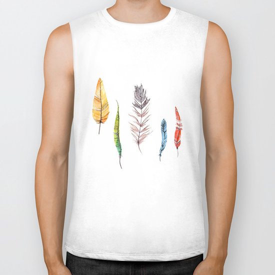 falling all around me Biker Tank