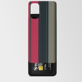 Multi Color Vertical Stripes 15 Android Card Case