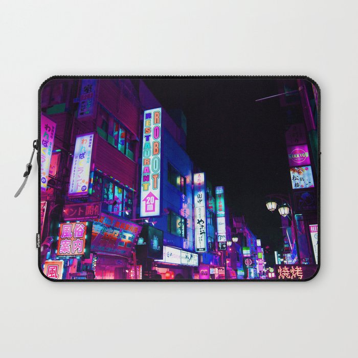 Robot Restaurant Laptop Sleeve