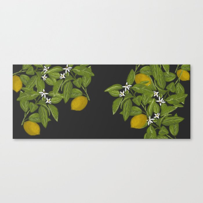 Lemons Canvas Print