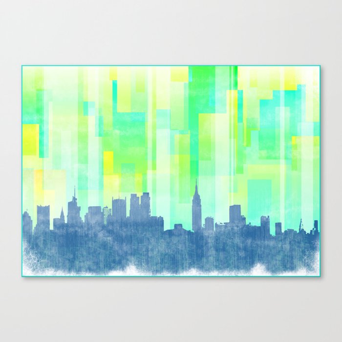 New York Abstract Canvas Print