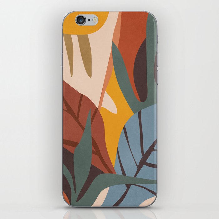 Abstract Art Jungle iPhone Skin