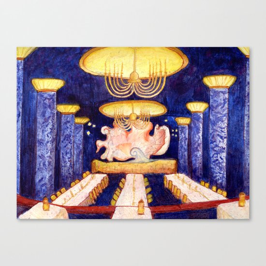 The Blue Room Canvas Print